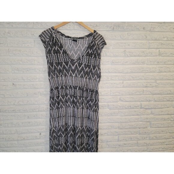 Faded Glory Womens Dress Extra Large XL Sheath Maxi Sleeveless GEO24E - Picture 2 of 9